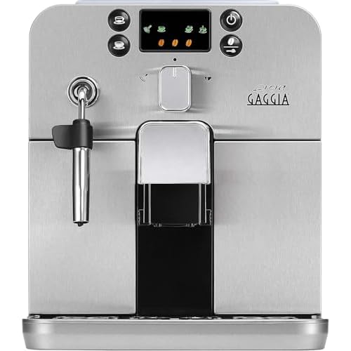 Gaggia RI9305/01 Kaffeevollautomat Brera (Dampfdüse) silber