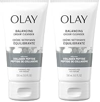 Olay Regenerist Collagen Peptide 24 Cream Cleanser 5 Fl oz (Pack of 2)