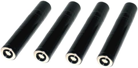4 Fenzer Rechargeable Flashlight Battery for Streamlight ST75175, ST25170, Stream Light, 3 Sub C, Pelican M9, Galls FL126