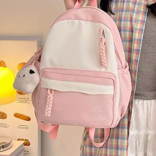 Mochilas para adolescentes ligeras con compartimentos para el trabajo 6