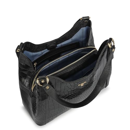 Image of Da Milano Leather Shoulder Bag for Women (01208M-OL)
