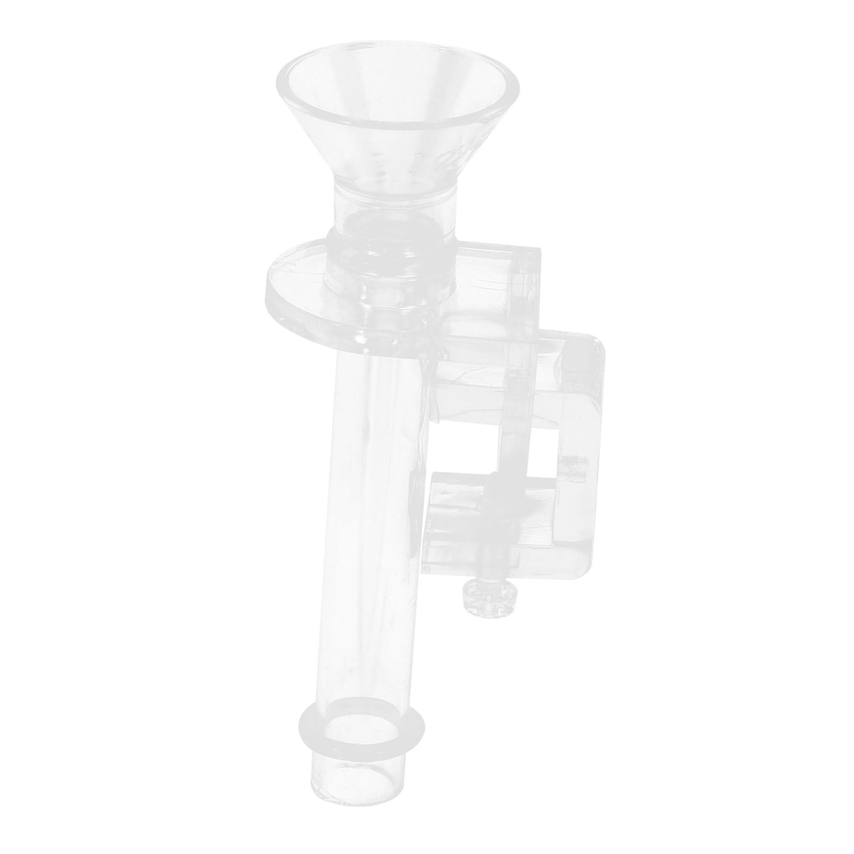 Fish Tank Acrylic Shrimp Feeder Gadget Transparent for Accurate Fish Food Dispensing Prevents Scattering for Aquatic Pets Aquariums