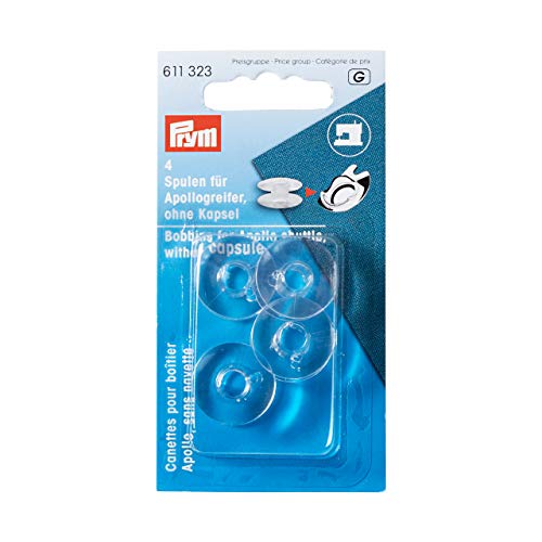 Prym 20 mm Bobbins for Horizontal Shuttle Plastic
