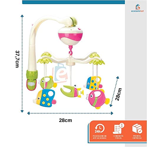 Mobile Eletrônico mar plastico Infantil musical - baby Style