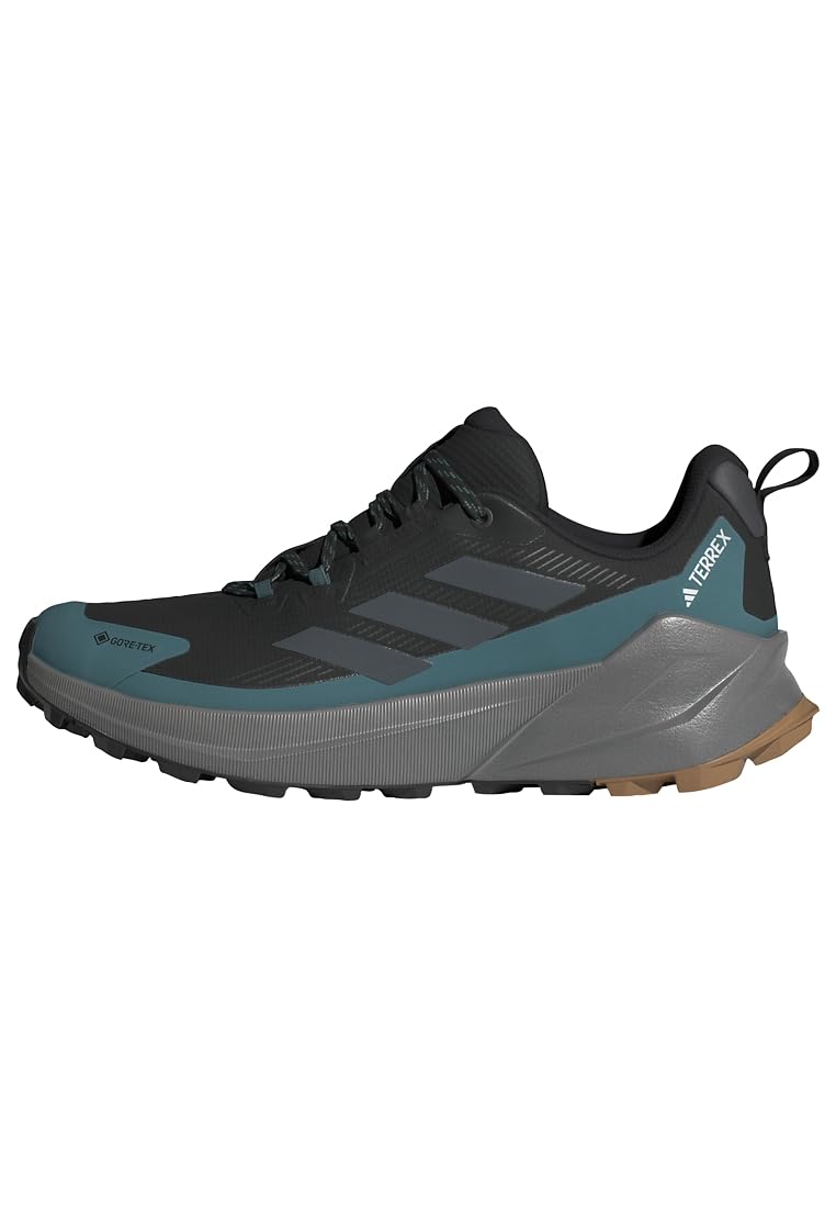 adidas Herren Terrex Trailmaker 2 Gore-TEX Hiking Shoes, Core Black/Grey Six/Preloved Teal, 43 1/3 EU