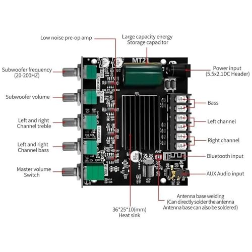 Module d'amplificateur de puissance audio pour restaurer vos enceintes - 4
