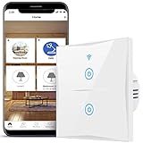 WLAN-Verbindung: Nach erfolgreicher Verbindung mit dem Netzwerk über die Smart Life App kann die Sprachfernbedienung über Amazon Alexa erfolgen. Es unterstützt auch den manuellen Touch-Steuerschalter. Es unterstützt jeden 2,4-GHz-Router, der zusammen verwendet werden kann, und unterstützt keine 5-GHz-Netzwerke. Es ist kein Hub erforderlich.