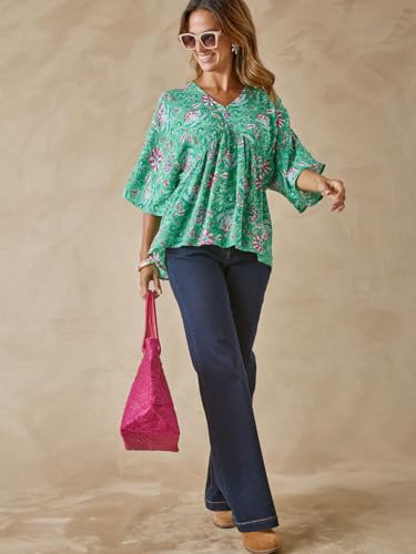 Blouse fluide coupe ample Daxon en maille légère confortable - 6