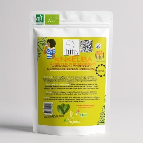 Feuilles de Kinkéliba Cote d'ivoire en Feuille – Très parfumé 50g...