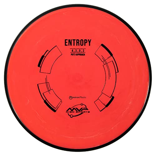 MVP Disc Sports Neutron Entropy Disc Golf Putter (170-175g / Colors May Vary)