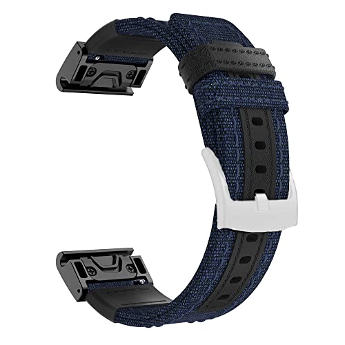 Correa de nailon para Garmin Fenix 7S y Epix Gen 2 ideal para triatlón y montaña