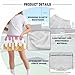 Pointodoor Swing Skirt for Girls 5-14 Years Old High Waisted Summer Skirts Lightweight A-Line Skorts Casual Sport Ruffle Skort Fashion Outfits Ice Cream Pattern