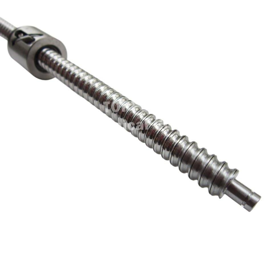 BSHR0802.5//1002/1004/1204/1205/1605/2005 Ball Screw Without Flange Nut Kit Set for Precision Applications(BSH1404-C7,150mm)