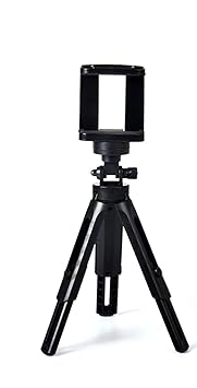 STXXOR (Tripod Support 7 + 3 inches with Holder) 360 Degree Rotation Mini Tripod Support Stand for DSLR and Smartphones - Foldable Shockproof Lightweight Bracket for Mobile Phones/DSLRs.