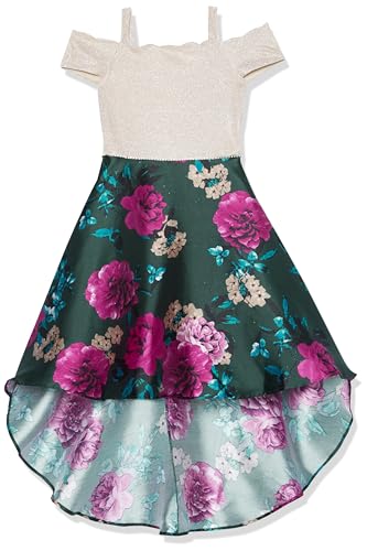 Speechless SE019D01QD90 Girls' Off The Shoulder High Low Party Dress cover