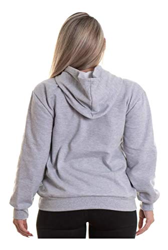 Blusa Moletom Oh Yes Moda Capuz Canguru Unissex (P, CINZA)