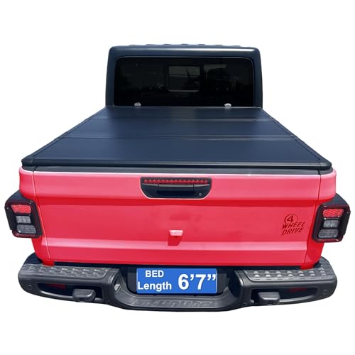 OSOBAK 6'7" Hard Tri-Fold Tonneau Cover for 2016-2024 Titan &