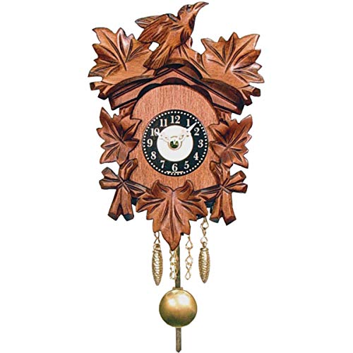 Reloj de pared pequeño con música y cucú miniatura 1