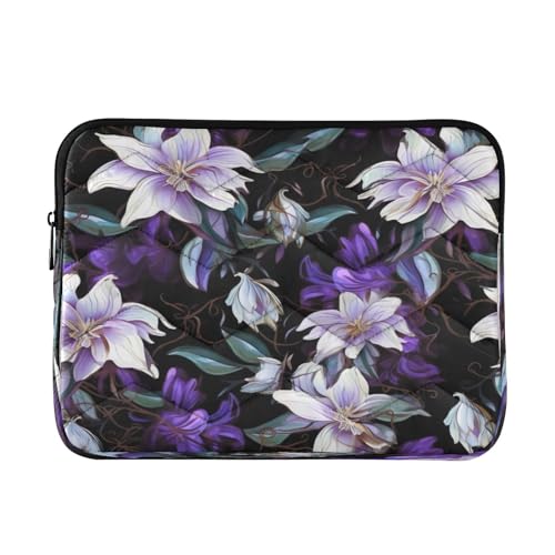 Funda para portátil 13-14 pulgadas impermeable diseño floral