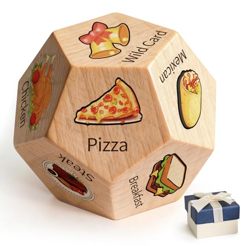 Allotall Valentines Day Gifts for Him Her,Couple Gifts for Men Women,Colorful Date Night Food Dice,Funny Gag Gifts for Boyfriend Girlfriend,Anniversary Birthday Wedding Gifts for Husband Wife