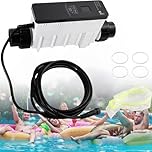 EC-520555 Pool Salt Cell Chlorine Generator Replacement Compatible with Pentair IC40 520555 | 40000 Gallon with 15' UL Cable & On-Cell Display
