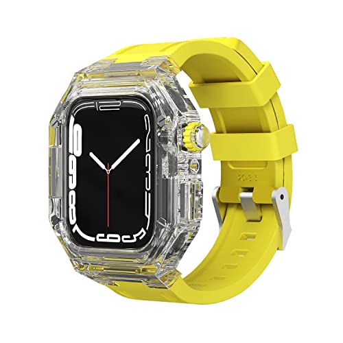 [BONOOL] VREHb`XgbvȎvP[XAoh45mm 44mm 41mm 40mm Mod Kit BezelAIWATCHV[Y8 7 SE 6 5 4ZXEHb`uXbgAbvO[h