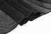 Women Lightweight Breathable Solid Color Black Soft Chiffon Long Fashion Scarves Sun-proof Shawls Wrap