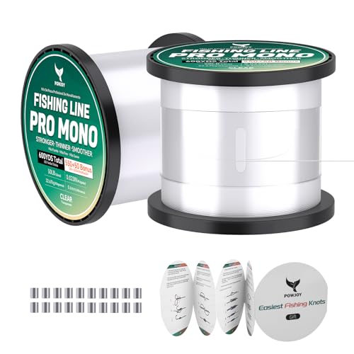 POWJOY 50lb Heavy Duty Clear...