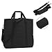 CURMIO PC Carrying Case for Desktop Tower and Monitor, Desktop Travel Bag with Inner Divider, Bag Only, Black