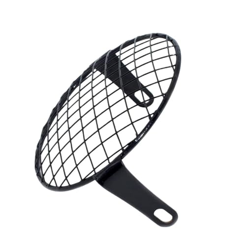 Grille de phare moto 6.5 pouces universelle contre les bris d'optique pour cruiser