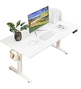 バイロン 昇降式デスク ゲーミングデスク PCデスク ホワイト 静音 バイロン 昇降式デスク ゲーミングデスク PCデスク ホワイト 静音