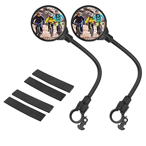 HOMEE miroir vélo 2 pcs rotation 360° antichoc réglable