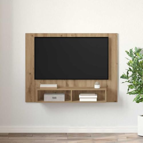 Meuble TV mural compact pour ranger les câbles et libérer l'espace