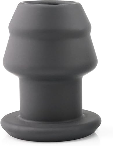 Miniatura 2 de Dilatador anal de silicona hueco Peep roscado tapón anal masturbación para el placer de la pareja (XL)