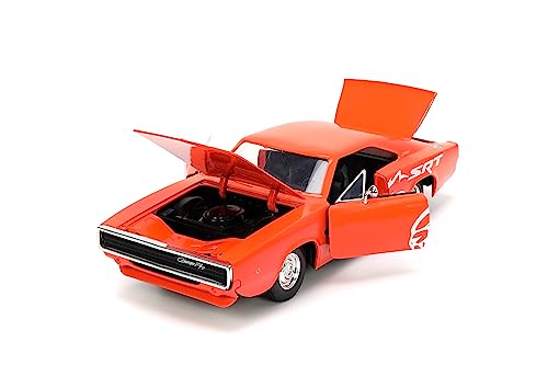 Big Time Muscle 1:24 1968 Dodge Charger Die-Cast Car miniatura 6
