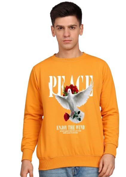 CHOZI Stylish Woolen Hooded Neck Sweatshirt | Men Regular Fit Sherpa Full Sleeves Winter wear Hooded Sweatshirt for Men