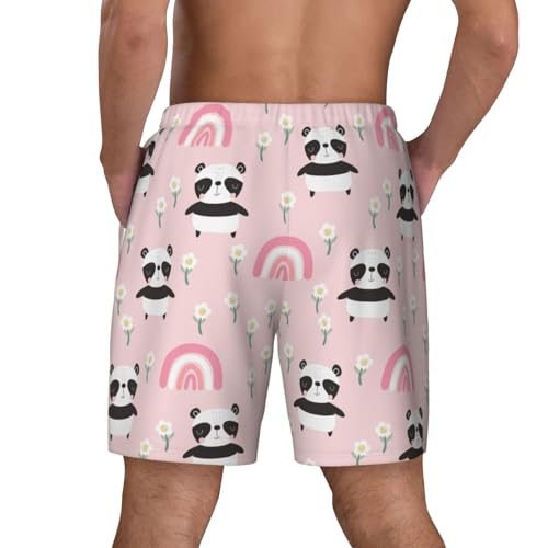 Thanksgiving Pattern Funny Men's Swim Trunks Board Shorts Quick Dry-4