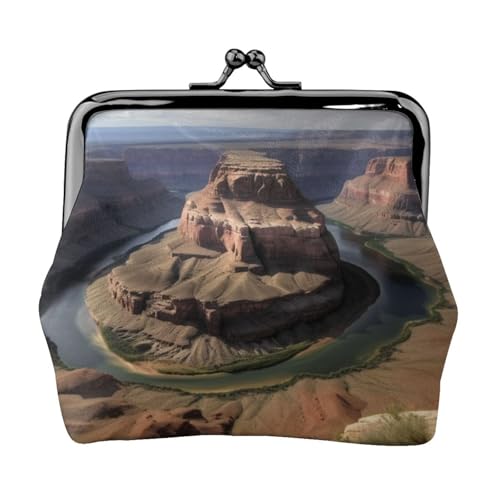 Porte-monnaie cuir synthétique Grand Canyon Arizona finitions soignées