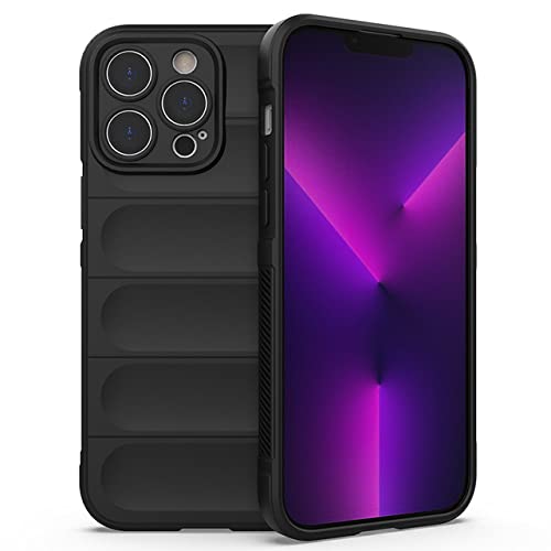 Housse de téléphone en silicone pour iPhone 13 Pro noir