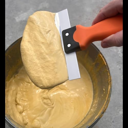 Grattoir pour le rendu 165mm rigide et spatule plâtre - 8
