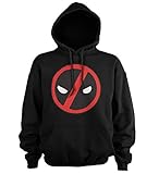 Deadpool Officially Licensed Icon Big & Tall Hoodie (Black) 3X-Large