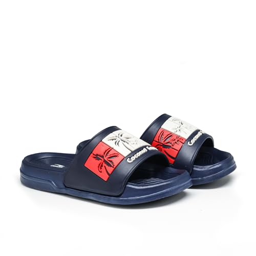 Image of ASIAN KIDS ZOOPY-02 Daily Use Walking Sliders, Casual Slippers, Lightweight and Stylish Flip-Flop Design for Girls & Boys, Perfect for Indoor and Outdoor Wear, Comfortable All-Day Use