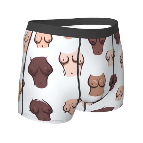 Books Bookshelf Library Literature Shelf Comfortable And Breathable Men'S Multi-Faceted Flat Angle Underwear3