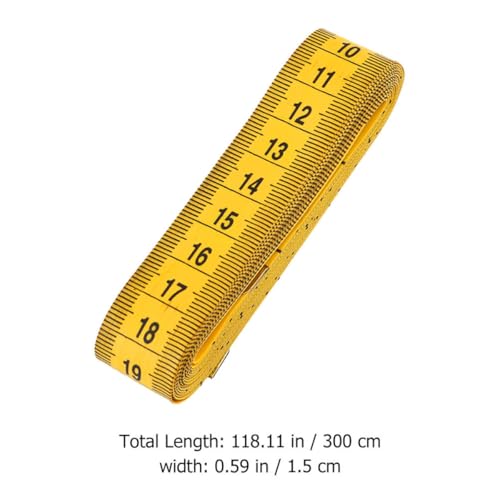 Cinta métrica flexible 2 piezas 120in fibra de vidrio miniatura 2