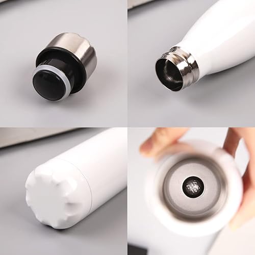 SIR.BLVCK - Borraccia Termica 500ml, Borraccia da