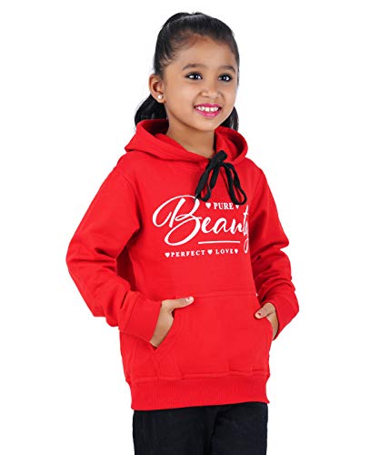 Image of FLEXIMAA Boy's & Girl's Hooded Neck Printed Full Sleeve Hoodies with Pocket