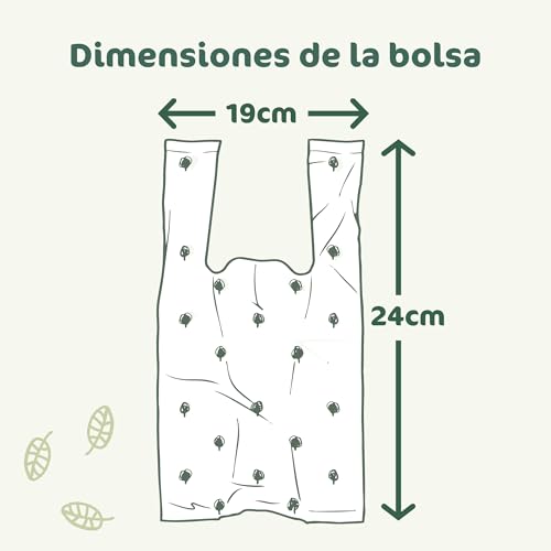 Miniatura 4 de Naty Bolsas Ecológicas Desechables - Bolsas Para Pañales De Bebé, 100 Compostables Y Biodegradables Paquete De 50 Unidades