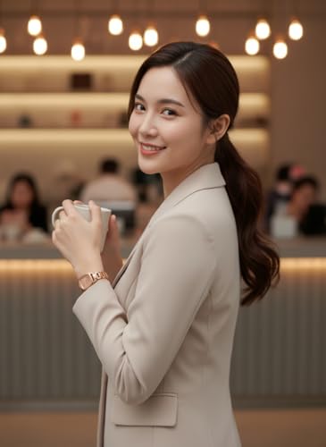 Image of Designer Stylish Watch Elegant Classic Casual Wrist Watch Square Small Face Ultra Slim Ladies Watches
