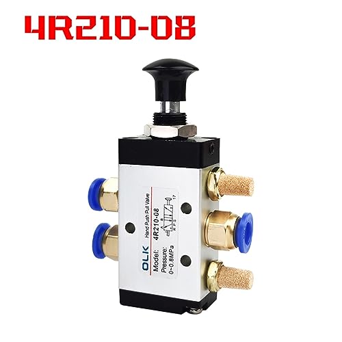 Vanne pneumatique 4R210-08 avec commande push-pull fluide et précise - 3