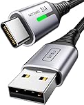 INIU USB C Charger Cable, 2m Type C Cable Fast Charging, Braided USB A to USB-C Phone Charger Cable USBC for iPhone 17 16 15 Pro Max, Samsung Galaxy S25 S24 Ultra, Pixel 10, iPad Air Switch Steam etc.